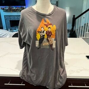 Vintage Graphic Gray T-Shirt 2X